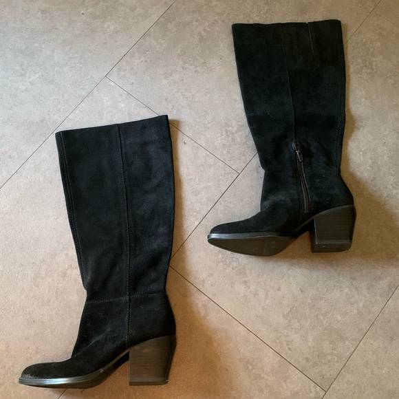 Naturalizer Fae Wide Calf Suede Knee High Boot - Picture 4 of 5